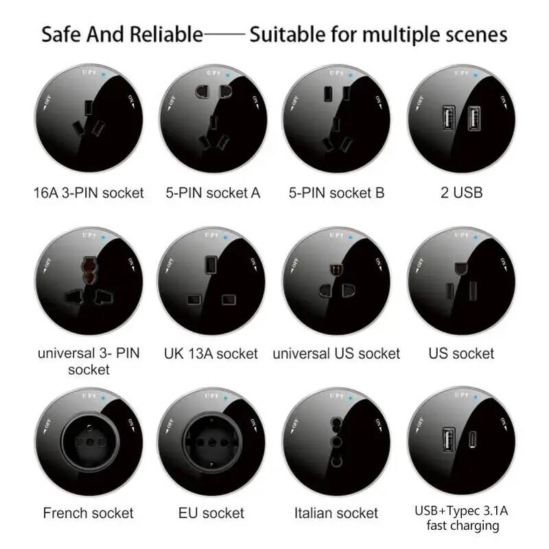 Phone Accessories Uk - Enchufe de Pared Inteligente Herepow Power