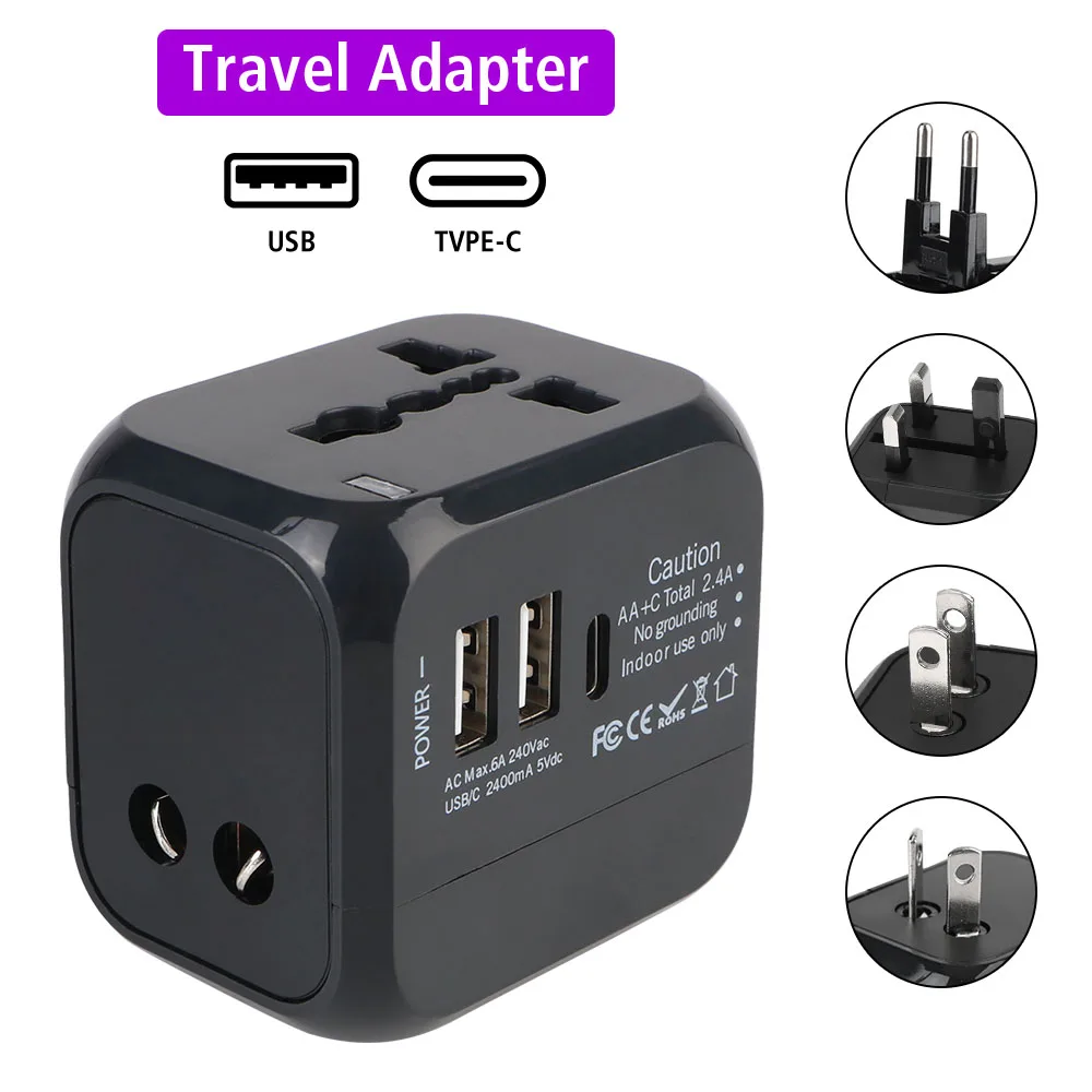 Phone Accessories Uk - Adaptador de Viaje Universal Todo en