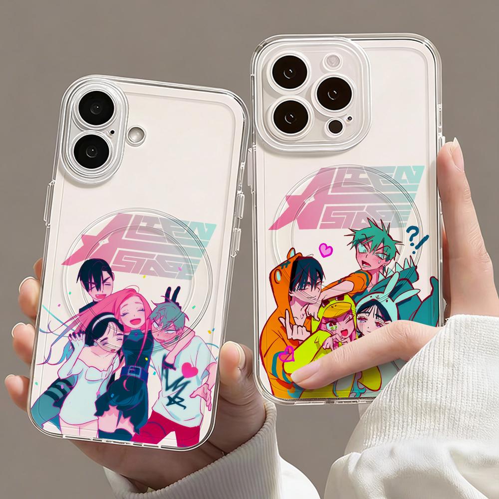 Magnetic Phone Case - Funda Magnética Transparente para Teléfono con
