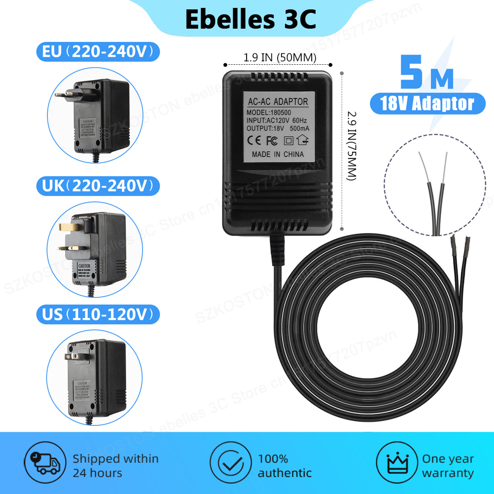 Phone Accessories Uk - Cargador transformador de CA de 18V