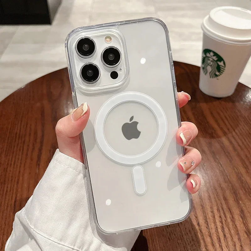 Magnetic Phone Case - Funda de teléfono con carga inalámbrica