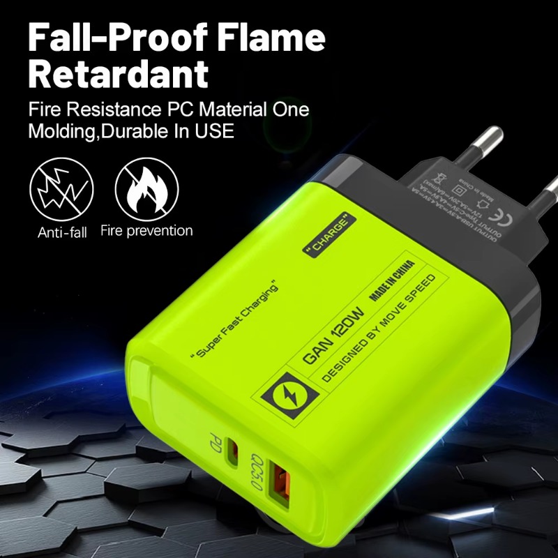 Kit de cargador USB C de 120W, - Phone Accessories Wholesale reseña y precio
