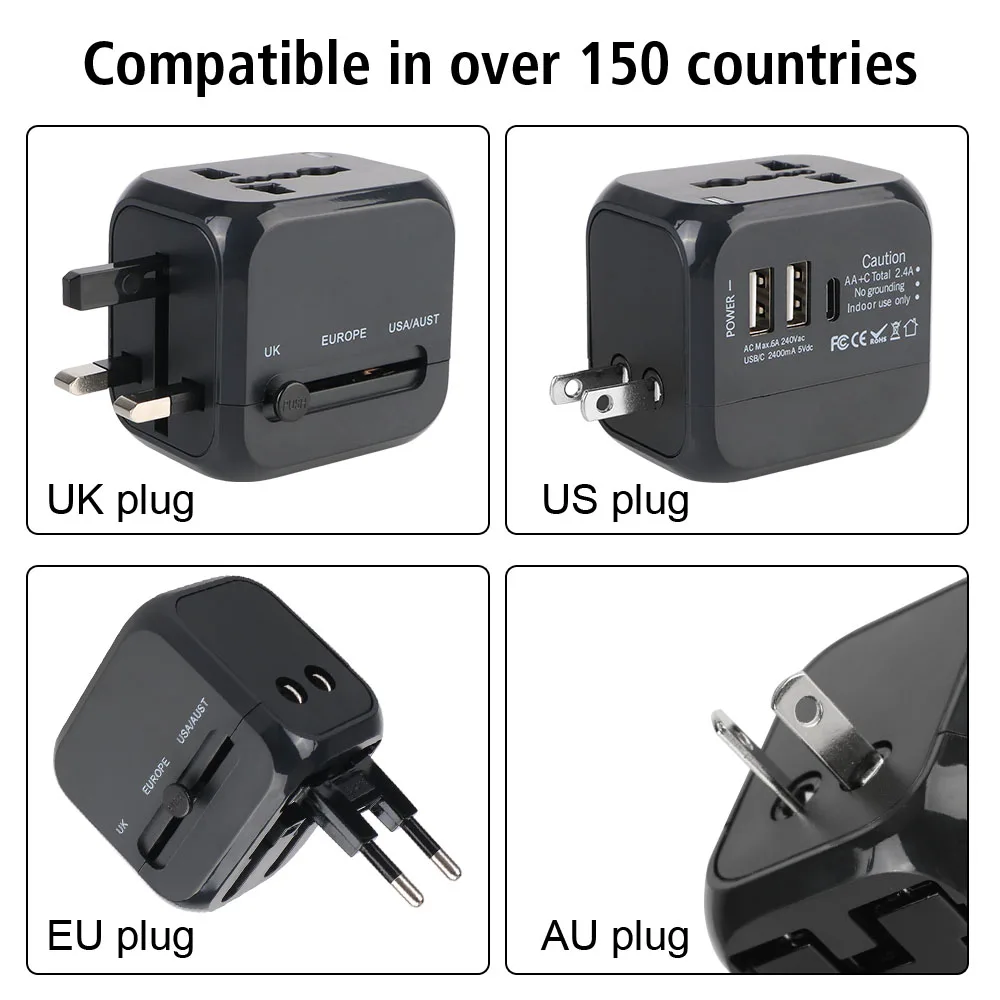 Adaptador de Viaje Universal T - Phone Accessories Uk reseña y precio