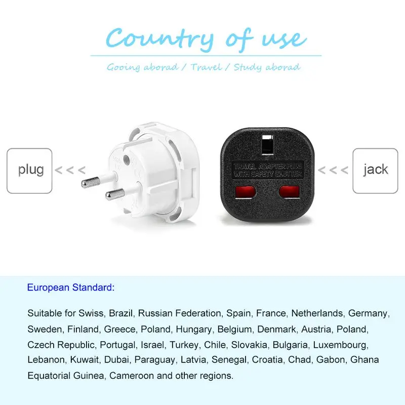 Adaptador de viaje eléctrico d - Phone Accessories Uk reseña y precio
