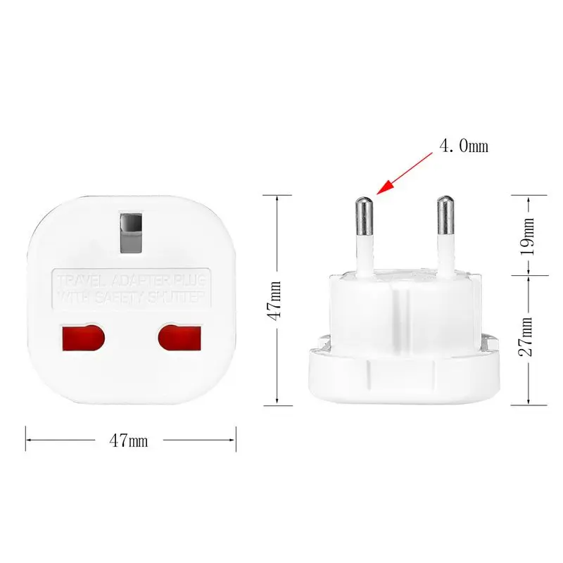 Adaptador de viaje eléctrico d - Phone Accessories Uk reseña y precio