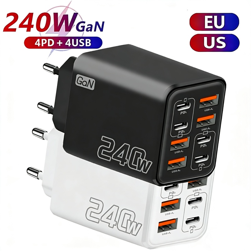 Cargador de escritorio USB 8 e - Phone Accessories Wholesale reseña y precio