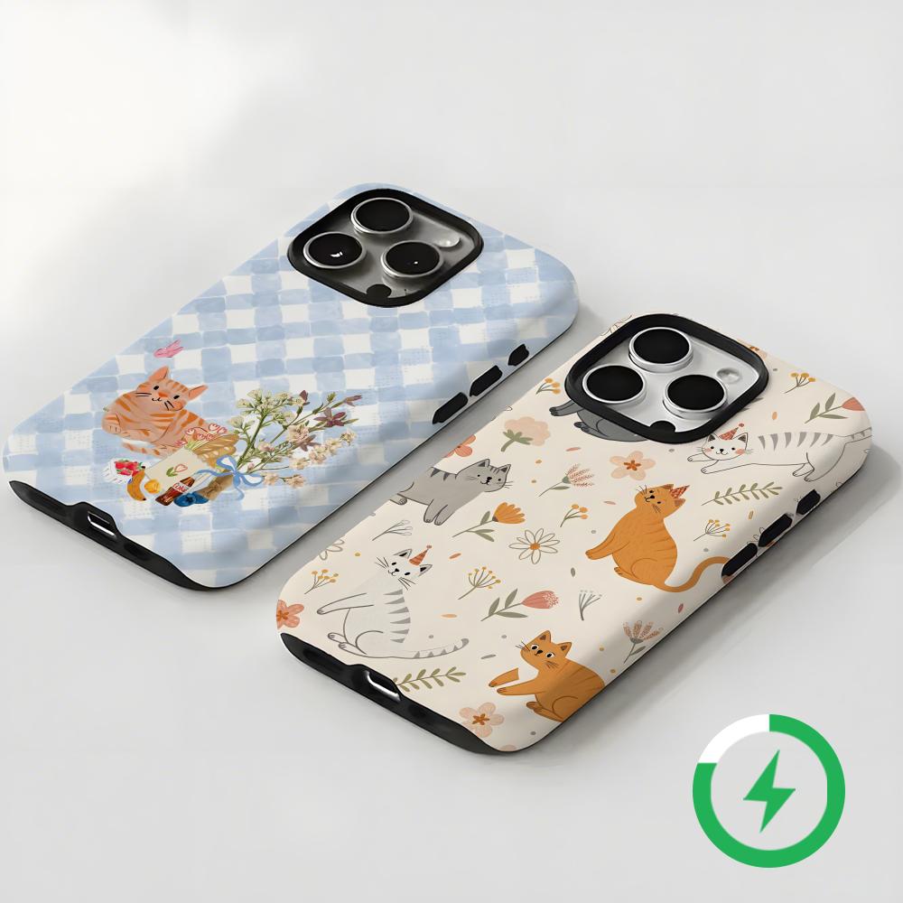 Funda de teléfono con gatos y  - Magnetic Phone Case reseña y precio