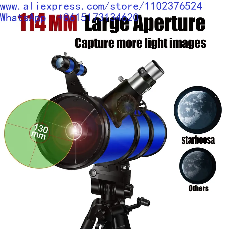 Telescopio Reflector Newtonian - Phone Accessories Wholesale reseña y precio